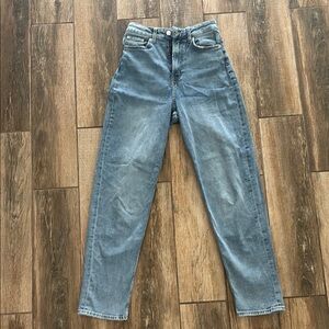 Divided High Rise Mom Jeans - Blue